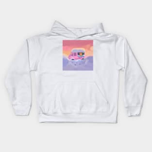 Shiba Ice Cream Truck Kids Hoodie